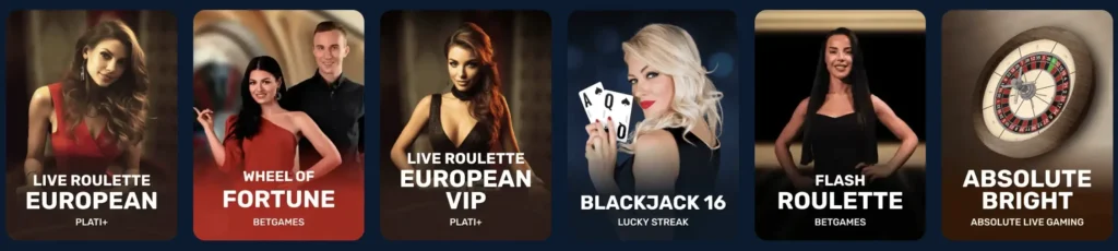 Revery Play Live Casino